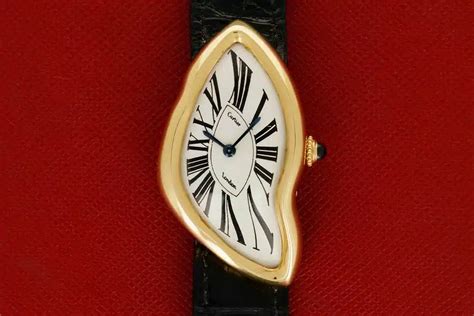 cartier weird shape watch